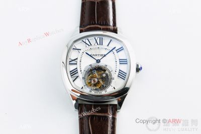 Fake Swiss Cartier Drive de 9452 MC Watch White Dial